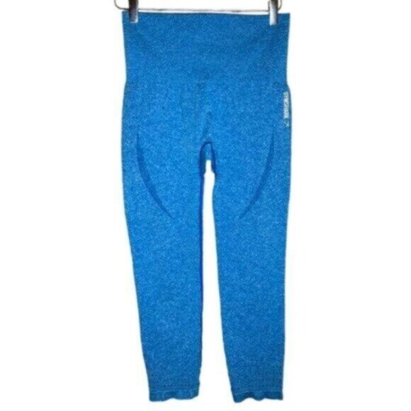 Gymshark | Blue High Rise Leggings Size Large - Picture 1 of 8